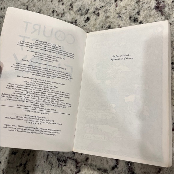 ** SOLD DO NOT BUY A Court of Mist and Fury Paperback OOP 1/1 by Sarah J Maas - Picture 12 of 12